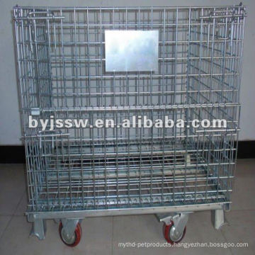 Wire netting warehouse storage trunk